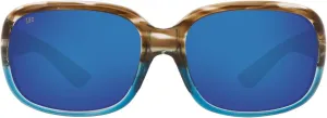 Costa Del Mar Women's Gannet Rectangular Sunglasses