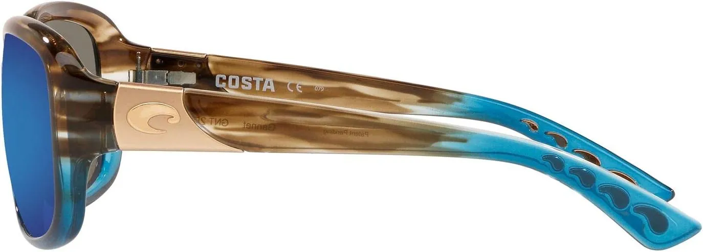 Costa Del Mar Women's Gannet Rectangular Sunglasses