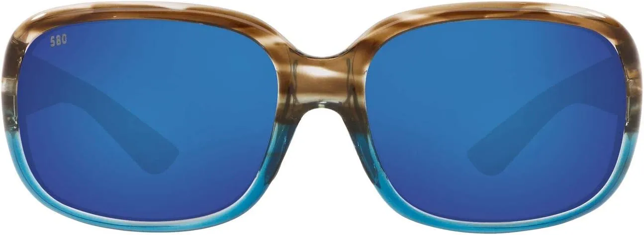 Costa Del Mar Women's Gannet Rectangular Sunglasses