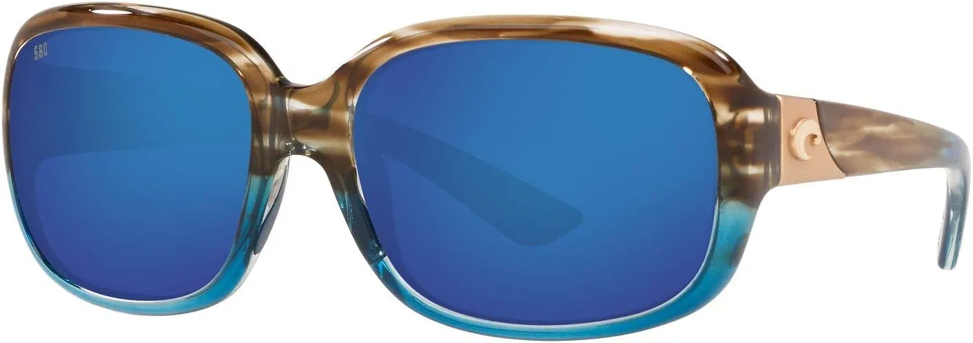 Costa Del Mar Women's Gannet Rectangular Sunglasses