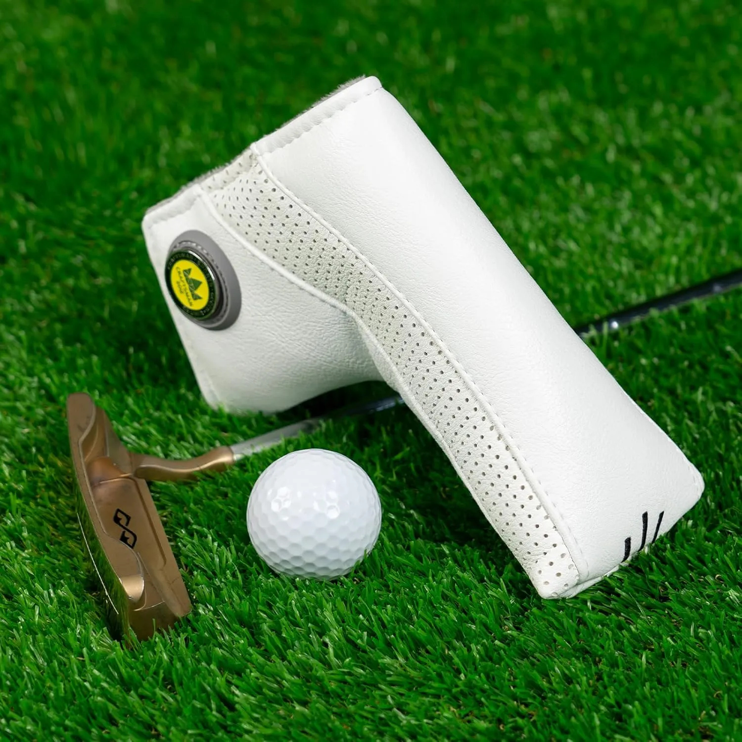 Craftsman Golf Classic Durable Golf Club Head Cover Headcover for Driver Woods Hybrids and Blade Mallet Putter Cover for Scotty Cameron Odyssey Callaway Taylormade Ping Etc.