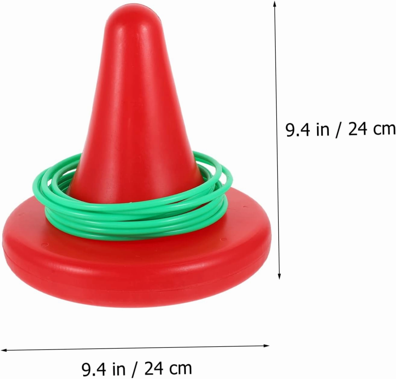 Creative Toss Game Prop of Single Legged Stool with Rings for Physical Training Balance Development and