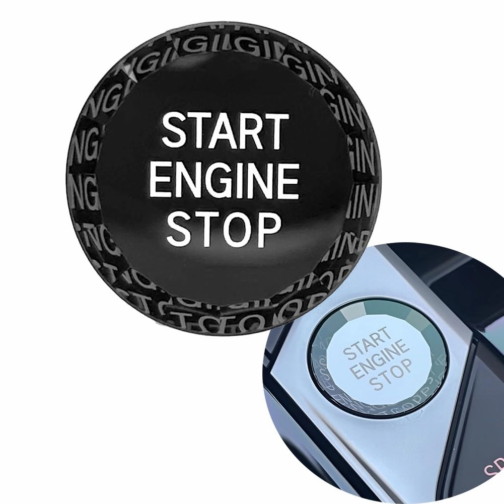 Crystal Style Car Start Engine Stop Switch Ignition Button Replacement for BMW 1 2 3 4 8 X5 X6 X7 Z4 Series F40 F44 G20 G22 G14 G05 G06 G29