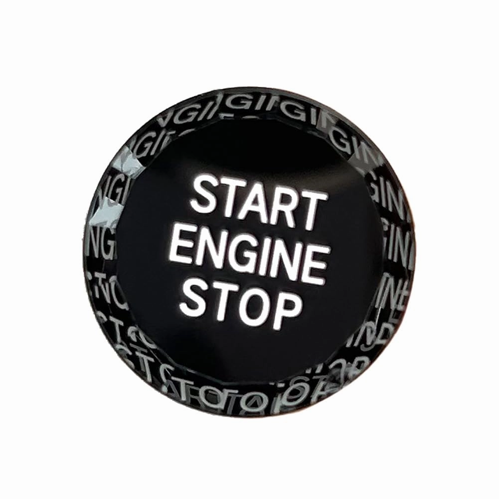 Crystal Style Car Start Engine Stop Switch Ignition Button Replacement for BMW 1 2 3 4 8 X5 X6 X7 Z4 Series F40 F44 G20 G22 G14 G05 G06 G29