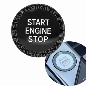 Crystal Style Car Start Engine Stop Switch Ignition Button Replacement for BMW 1 2 3 4 8 X5 X6 X7 Z4 Series F40 F44 G20 G22 G14 G05 G06 G29