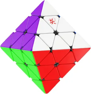 Cuberspeed Dayan fto Magnetic Ball core M Face Turning Octahedron Magnetic Speed Cube Octahedron stickerless Speed Cube Puzzle Dayan fto Magnetic Ball