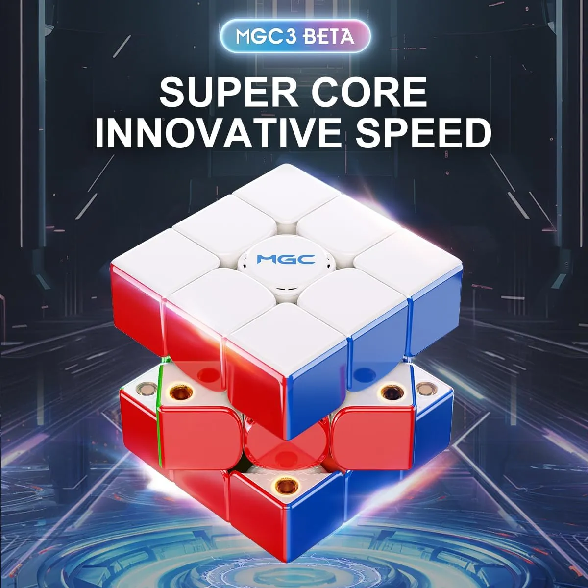 Cuberspeed YJ MGC 3x3 Beta 3X3 Speed Cube 8 Magnet Ball CORE UV Coated Maglev Cube