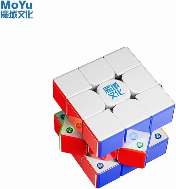 Cuberspeed MoYu WeiLong V11 3x3 Magnetic Speed Cube high Performance Flagship moyu 3x3x3 Magic Cube Puzzle Toys (MoYu WeiLong V11 20-Magnet Ball-Core UV)