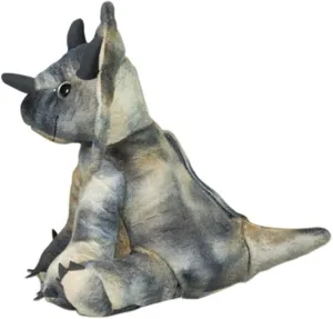 Cuddly Soft 8 inch Stuffed Tops The Triceratops Dinosaur..We Stuff 'em...You Love 'em!