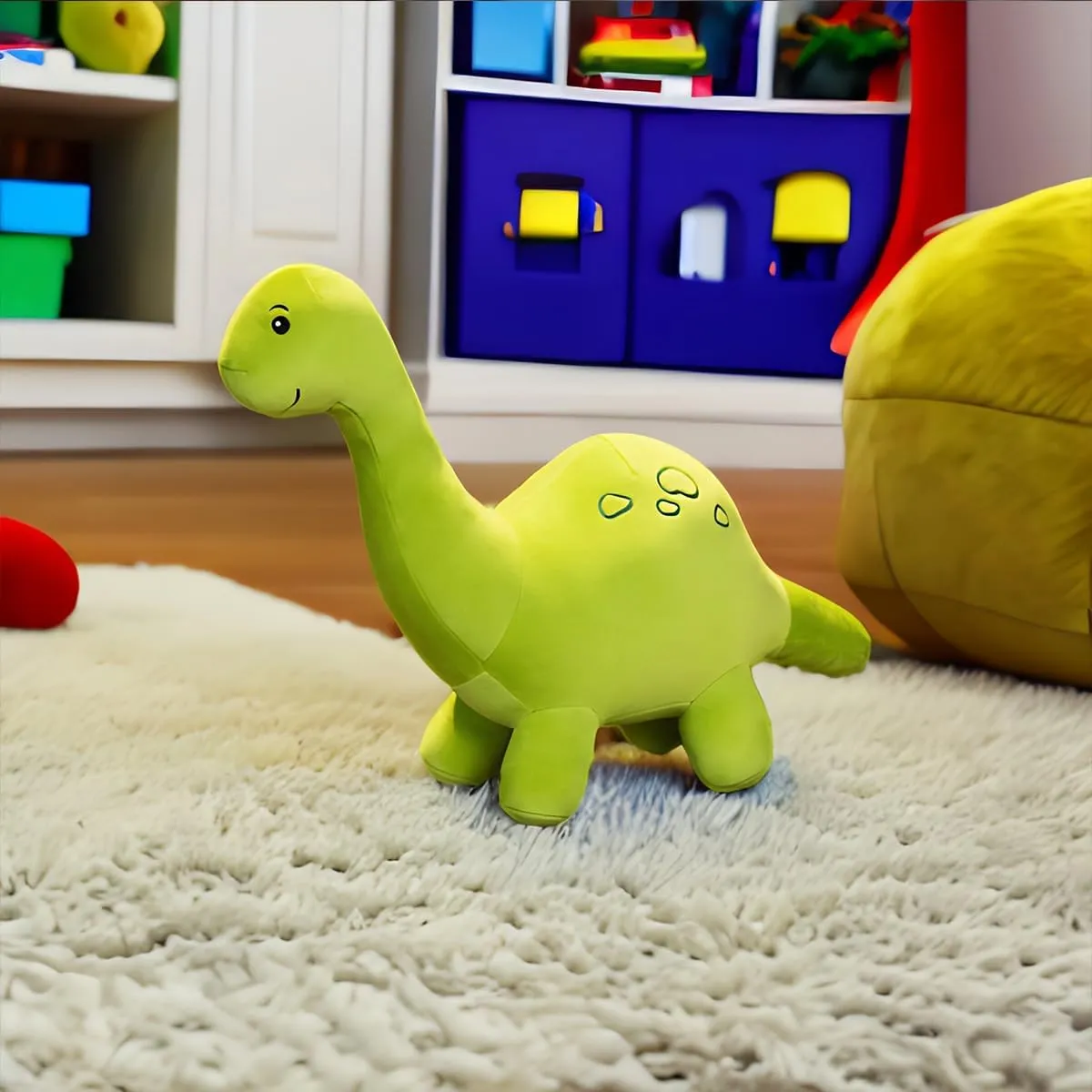 Cute Dinosaur Plush Toys, Soft Dinosaur Stuffed Animals Toys, Dino Plushie Birthday Gifts for Kids Girls(Long-Necked Dino,30cm/11.81inch)