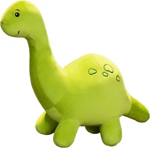 Cute Dinosaur Plush Toys, Soft Dinosaur Stuffed Animals Toys, Dino Plushie Birthday Gifts for Kids Girls(Long-Necked Dino,30cm/11.81inch)