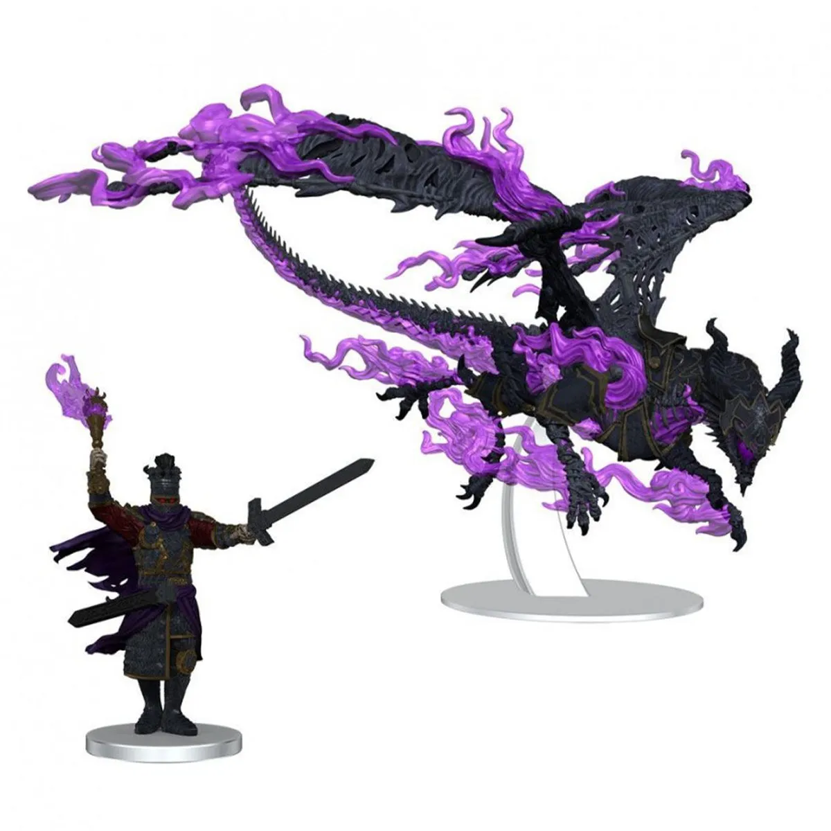 D&D Icons of the Realms Dragonlance Lord Soth on Greater Death Dragon