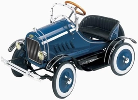 Deluxe Blue Roadster Pedal Car