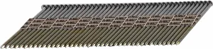 DEWALT Framing Nails, Paper Tape, 30-Degree, Ring Shank, Galvanized, Bright Finish, Off-Set Round Head, 3-Inch x .120-Inch, 2000-Pack (DPT-10DR120GFH)
