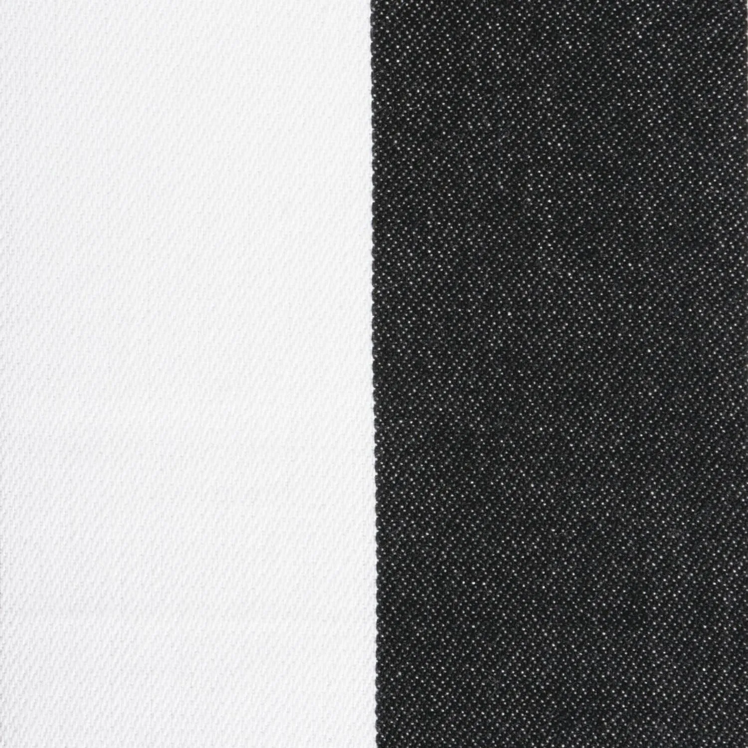 DII Cabana Dobby Stripe Tabletop Collection, 18x108-inch Table Runner, Black & White