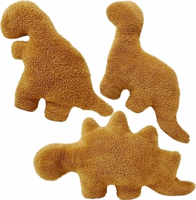 Dino Chicken Nugget Pillow Set 16in 3PCS