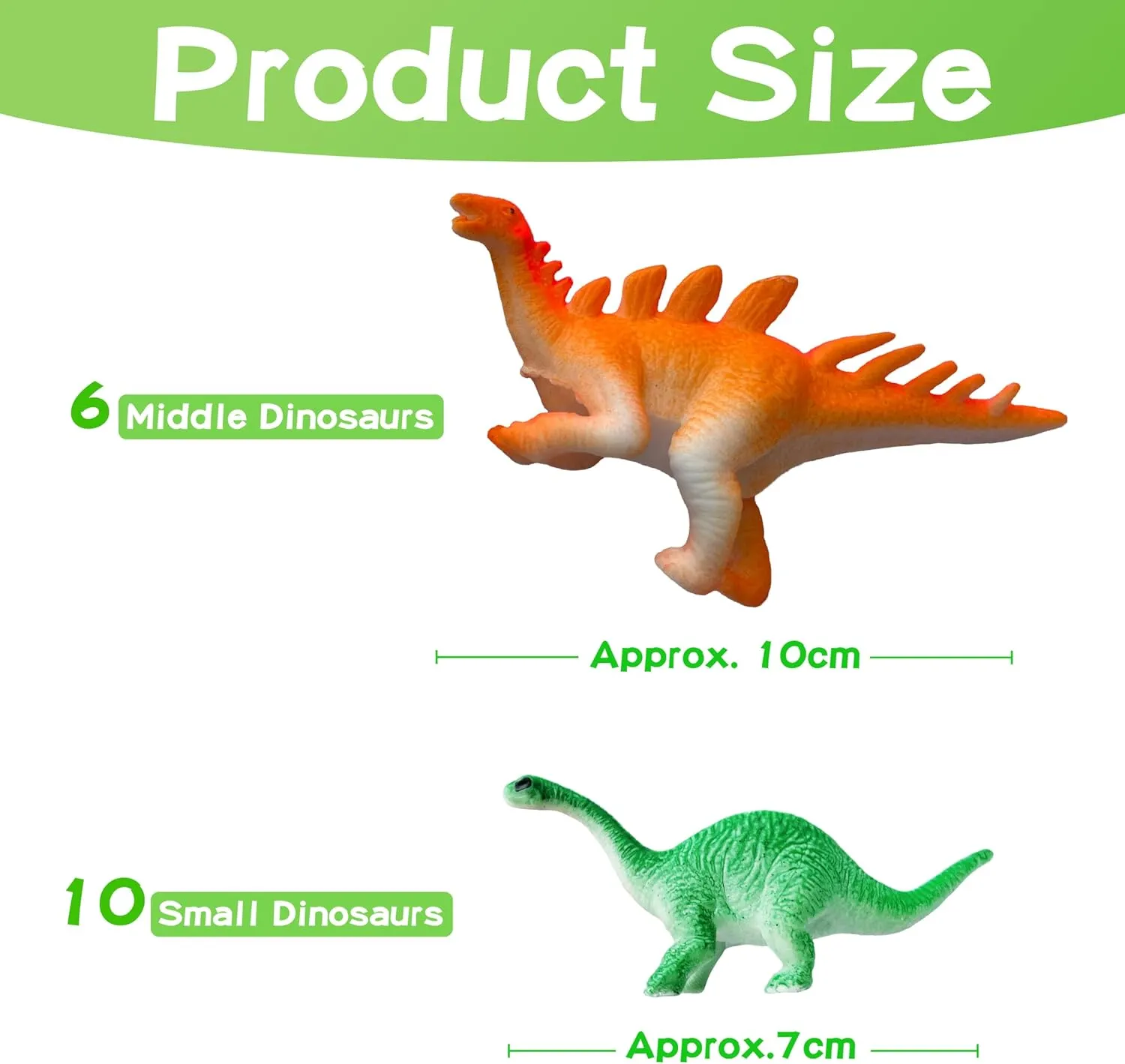 Dinosaur Series - 16pcs Temperature Color Changing Bath Toys, Water Table Toy for Easter Egg Fillers,Goodie Bags Fillers,Themed Party,Classroom Rewards,Carnival Prize, for Kids 3 