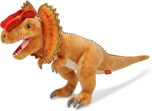 Dinosaur Stuffed Animal - 20.5'' Dilophosaurus Plush Toy with Beautiful Arched Crests, Soft Stuffed Dinosaurs for Boys 3-5 Kids Birthday Gift（Male ）