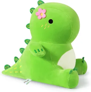 Ditucu Cute Dinosaur Cactus Stuffed Animals Toys Plush Dolls Super Soft Dino Plushies Birthday Gifts for Kids Girls Boys Green 12 inch