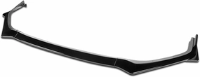 DNA MOTORING 3PCS STI-Style Car Front Bumper Lip Compatible With 18-20 Subaru Legacy, Gloss Black, 2-PU-546-PBK