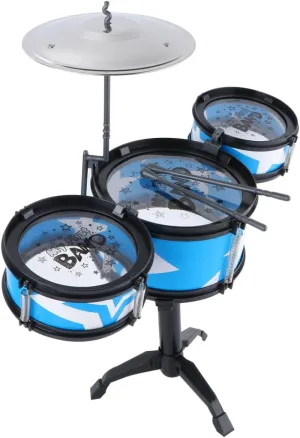 Drum Kit for Fun Educational Musical Instrument for Boys and Promotes Creativity and Coordination Safe for Early Learning Activities