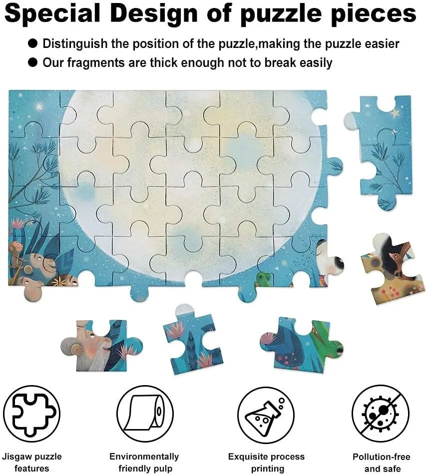 Drum Set 500 Pieces Wooden Jigsaw Puzzle for Adults - Uniquely Shaped Pieces with Wood Construction - Perfect for Birthday Gifts, and Family Presents