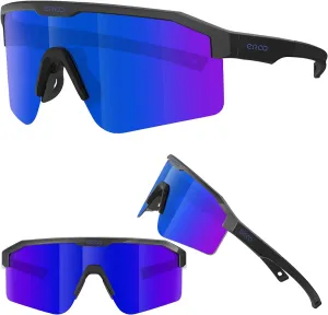 Eazyrun Polarized Small Sports Sunglasses for Youth Women, Baseball Softball Cycling Running Pickleball Padel tennis