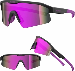 Eazyrun Polarized Small Sports Sunglasses for Youth Women, Baseball Softball Cycling Running Pickleball Padel tennis