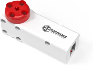 ELECFREAKS PlanetX 2 in 1 Smart Brick Motor and Servo for microbit Nezha Pro Expansion Board,High-Precision Closed-Loop Motor Including Blocking Detection and Voltage Protection/Latch Hole Design