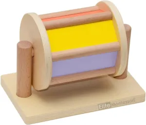 Elite Montessori Inspired Spinning Drum for Toddlers & 1 Year Old Baby Toy