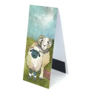 Emma Ball Magnetic Bookmark : Felted Sheep