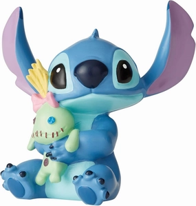 Enesco Disney Showcase Lilo and Stitch Doll Mini Figurine, 2.5 Inch, Multicolor
