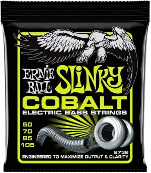 Ernie Ball P02732 Regular Slinky Cobalt Electric Bass Strings - 50-105 Gauge