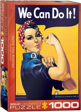EuroGraphics Rosie The Riveter by Howard Miller 1000 Piece Puzzle