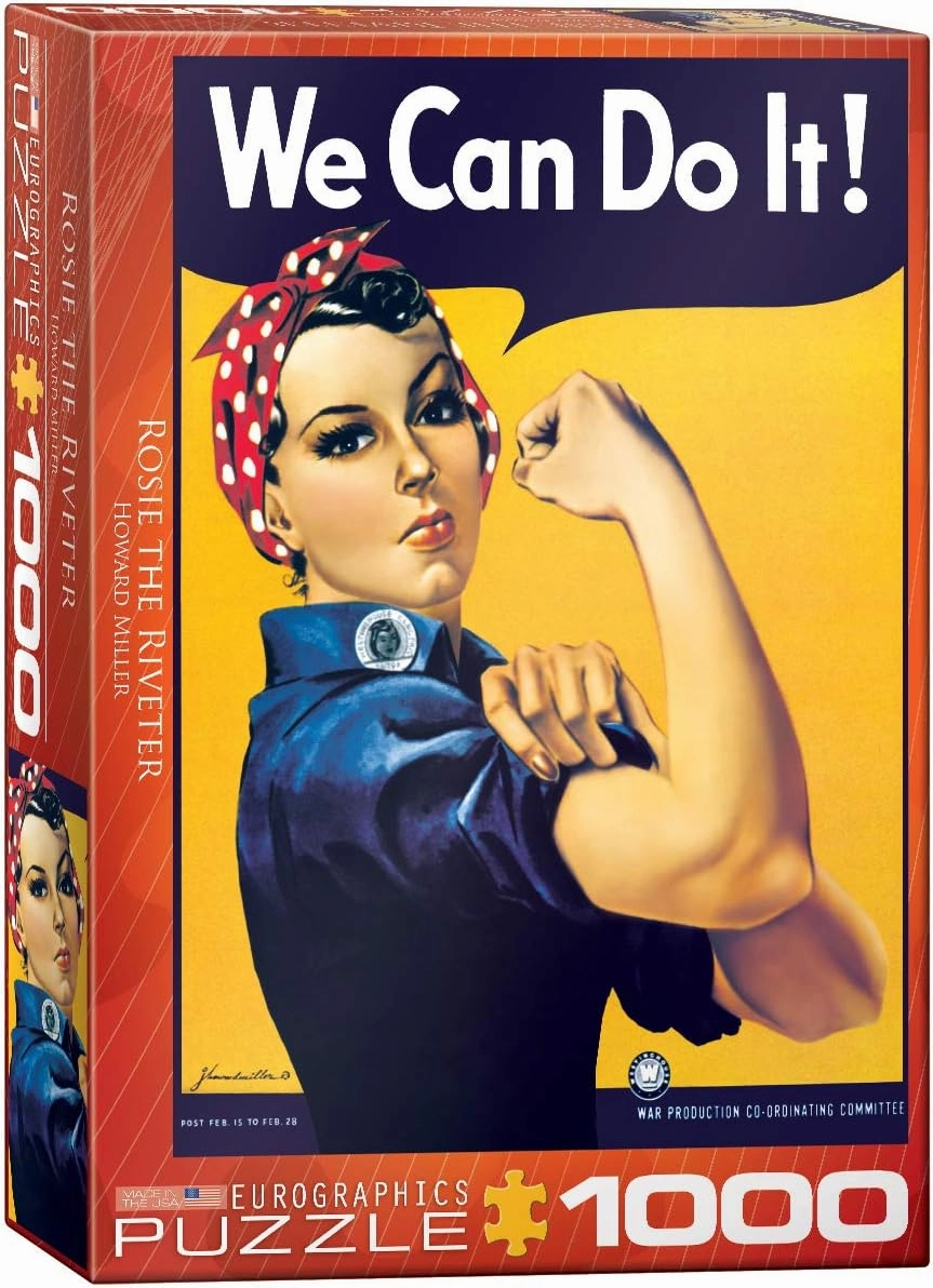 EuroGraphics Rosie The Riveter by Howard Miller 1000 Piece Puzzle