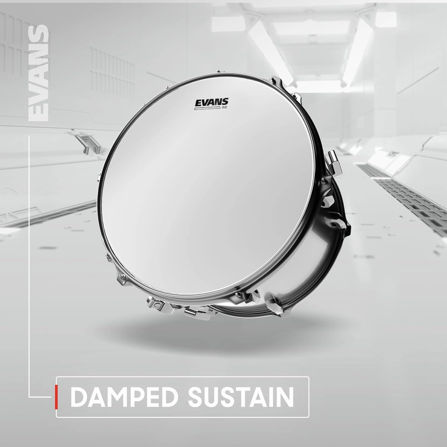 Evans Drum Heads - G2 Coated Tom Drumhead, 16 Inch