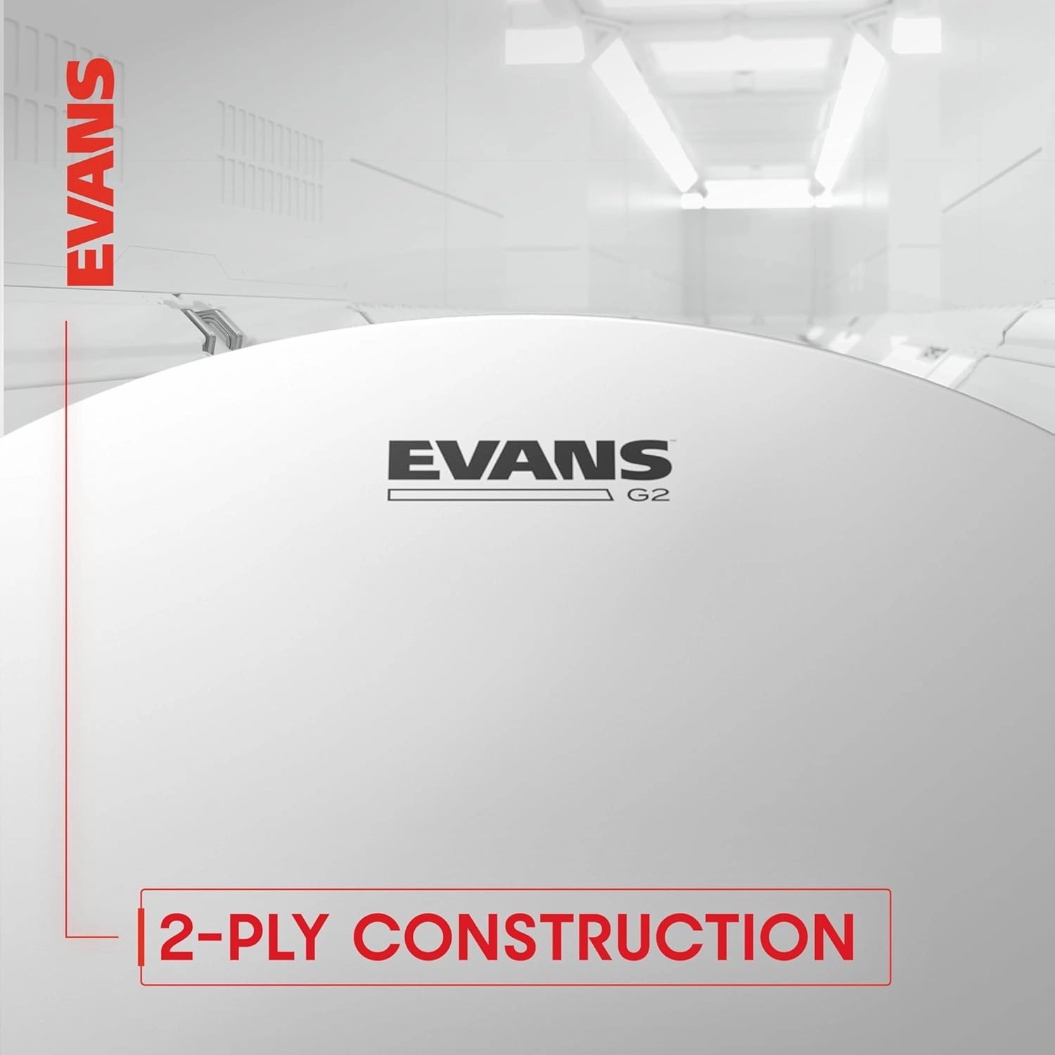 Evans Drum Heads - G2 Coated Tom Drumhead, 16 Inch
