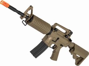 Evike Airsoft - Matrix/S&T Sportsline Airsoft M4 AEG Rifle w/ G3 Micro-Switch Gearbox (Model: M4A1 350 FPS/Dark Earth)