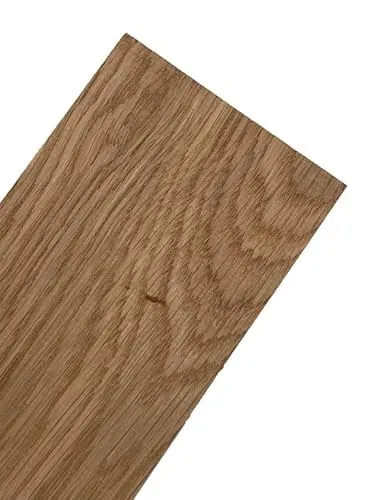 Exotic Wood Zone 3/4" x 6" Lumber - Perfect for Woodworking, DIY Projects, and Cutting Board Blanks (White Oak, 3/4" x 6" x 24")