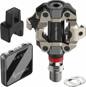 Favero ASSIOMA PRO MX Series Power Meter Pedals with Power Bank Bundle