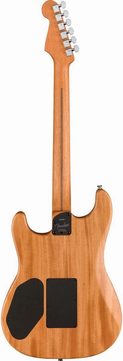 Fender American Acoustasonic Stratocaster Acoustic Electric Guitar, Dakota Red, Ebony Fingerboard, with Gig Bag