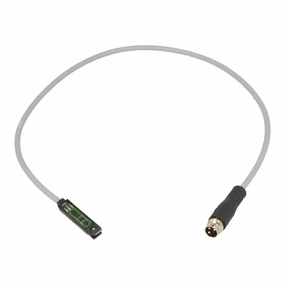 FESTO SME-8-S-LED-24 (150857), 0.3 M Cable, 12-30 VDC, 3-PIN M8 Male Connector, 800 HZ, Contact-Based/Bipolar Output, IP67, Magnetic Reed, Normally Open, Proximity Sensor, T-Slot Mount