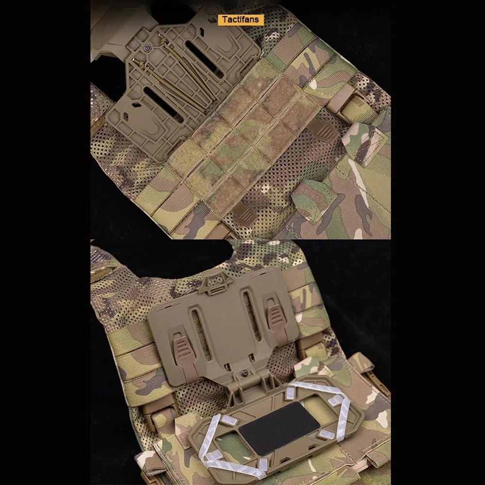 Folded Navigation Board Tactical MOLLE Holder Nav Flip Lite Cellphone Gear Holster Airsoft Vest Accessories