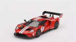 for Mini Gt for Ford for GT MK II NO.013 for Rosso Alpha (LHD) 1:64 Car Pre-Built Model