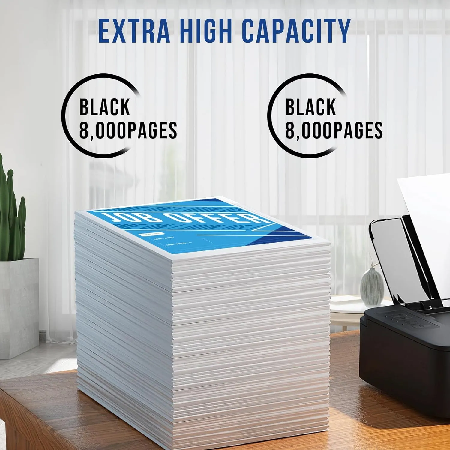 for Xerox C315 C310 Toner Cartridge Black 2 Pack 8000 Pages Extra High Capacity Replacement 006R04364 Compatible 006R04356 Standard Ink Cartridge for Xerox C315DNI C310DNI Color Printer(2 Pack,Black)