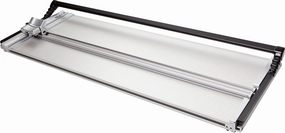 FPC84 Flexo Plate Cutter, 84" (214 cm) Cutting Length, Ambidextrous Sculpted Cutting Head, Magnetic Blade Cartridges, Spring-loaded Bevel, 5-degree Undercut Blade Holder, Aluminum Construction