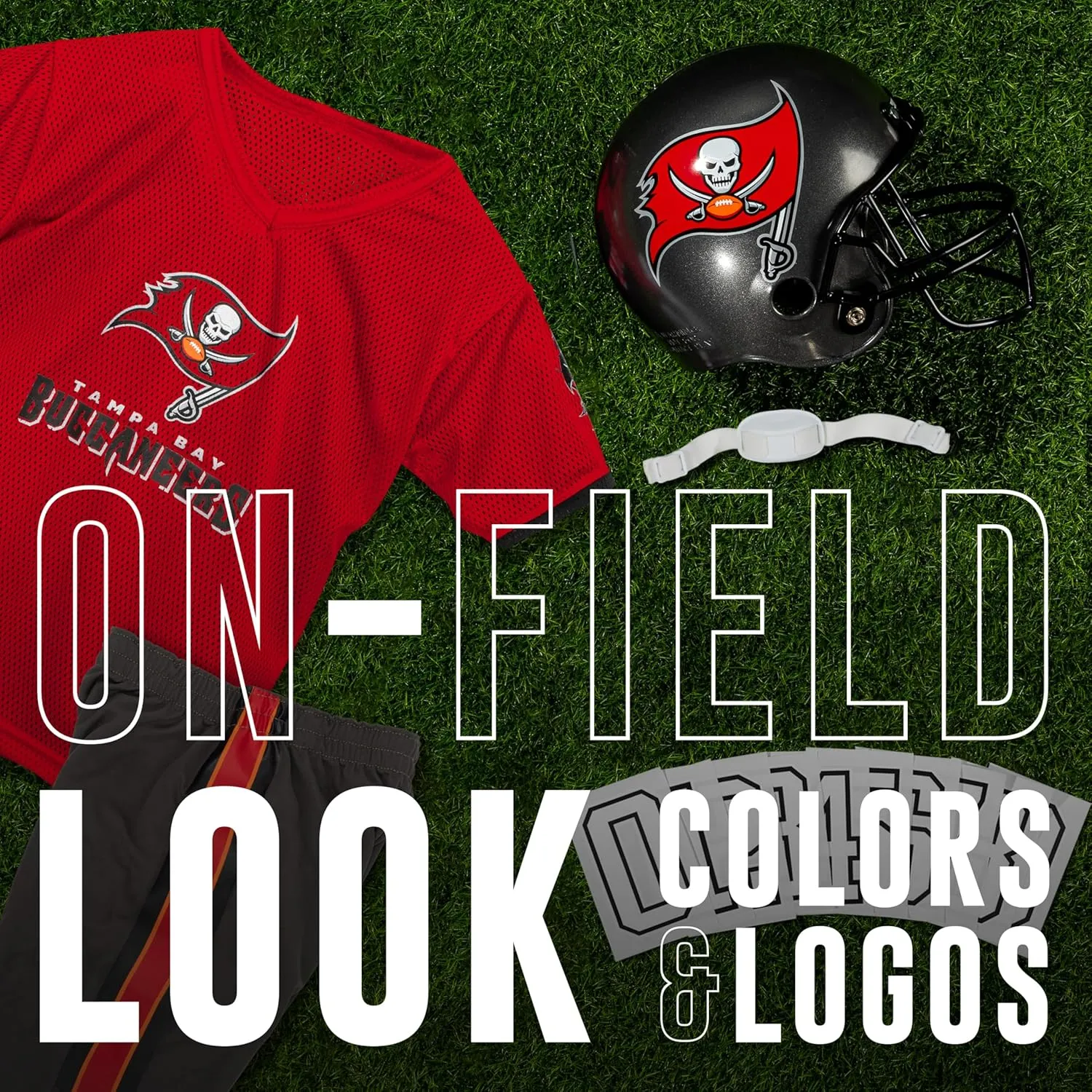 Franklin Sports NFL Youth Football Uniform Set for Boys & Girls - Includes Helmet, Jersey & Pants with Chinstrap   Numbers