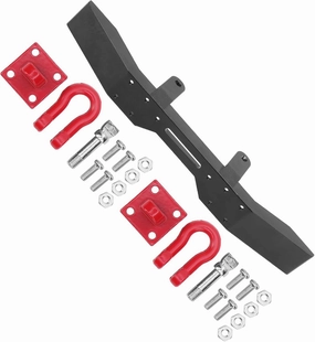 Front Bumper Cover, Compatible Painted Bumper for WPL B14 B16 for JJRC Q60 Q61 1/16 RC Cars for 1/16 RC Car (Black)