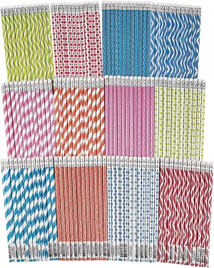 Fun Print Bulk Pencils (set of 144) School Supplies