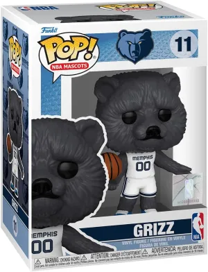 Funko POP! NBA: Mascots - Memphis - Grizz - Collectable Vinyl Figure - Gift Idea - Official Merchandise - for Kids & Adults - Sports Fans - Model Figure for Collectors and Display